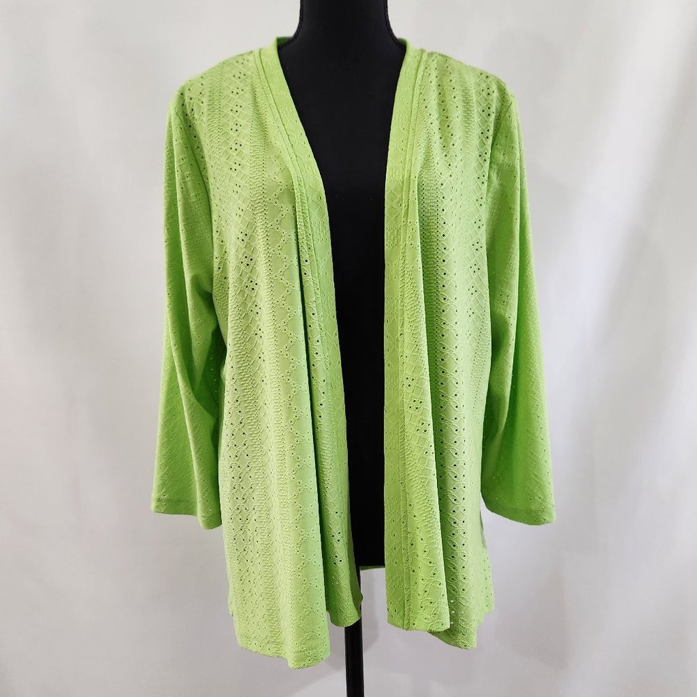 Allison Daley Open Front Cardigan